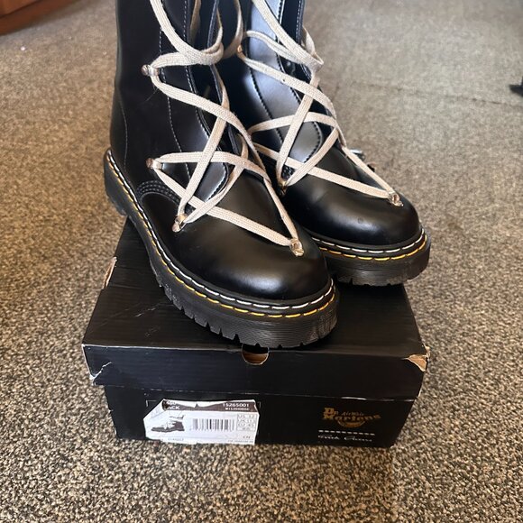 VERIFIED Authentic Rick Owen's Doc Martens 1460 Quad Sole Jumbo